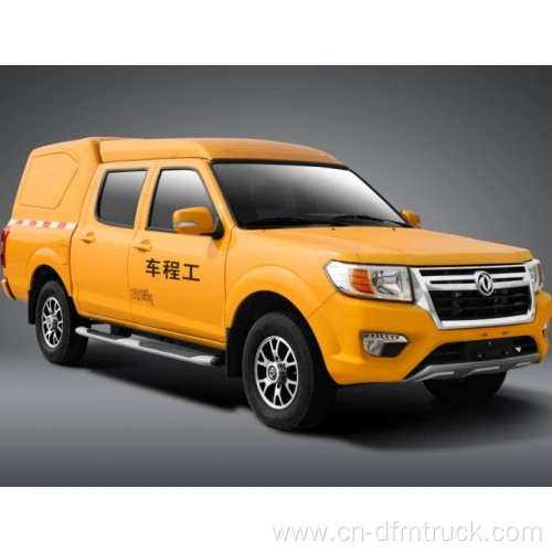 New Diesel Rich Pickup Trucks Closed Cargo Box China